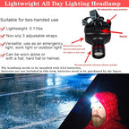 Emergency Car Kit with Jumper Cables Headlamp Car Safety Kits Pale | Roadside Car Emergency Kit Tow Straps, Tape Measure, Rainwear, Multi-tool Kit, Breakdowns Gifts for New Drivers