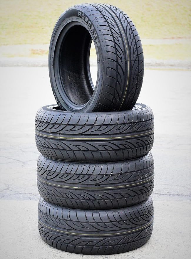 Set of 4 (FOUR) Hena All-Season Passenger Car High Performance Radial Tires-205/50R15 205/50ZR15 205/50/15 205/50-15 89W Load Range XL 4-Ply BSW Black Side Wall UTQG 400AA