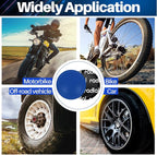 120 Pcs Heavy Duty Tire Patches Radial Patch Round Fast Repair Cold Tyre Puncture Repair Kit for Car Truck Motorcycle Automobile Bike Inner Tire (45 mm)