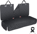 Dog Car Seat Cover for Back Seat,Car Seat Protector for Dogs Nonslip Water Proof Universal Fit Dog Car Seat Cover for ISOFIX Truck SUV(Large,Black)