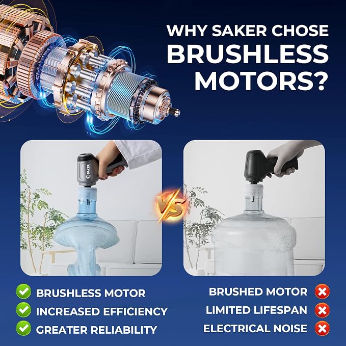 Car Vacuum Portable Cordless 15000PA,3 in 1 Handheld Vacuum with Brushless Motor for Car, Office and Home Cleaning Blue HL107B