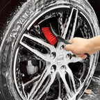 Wheel Brush, Wheel & Rim Cleaner Brush, Tire Brush, Wheel Cleaning Brush, Bendable & Durable Car Wheel Brush Set, Car Detailing Brushes, Wheel Brushes for Cleaning Wheels