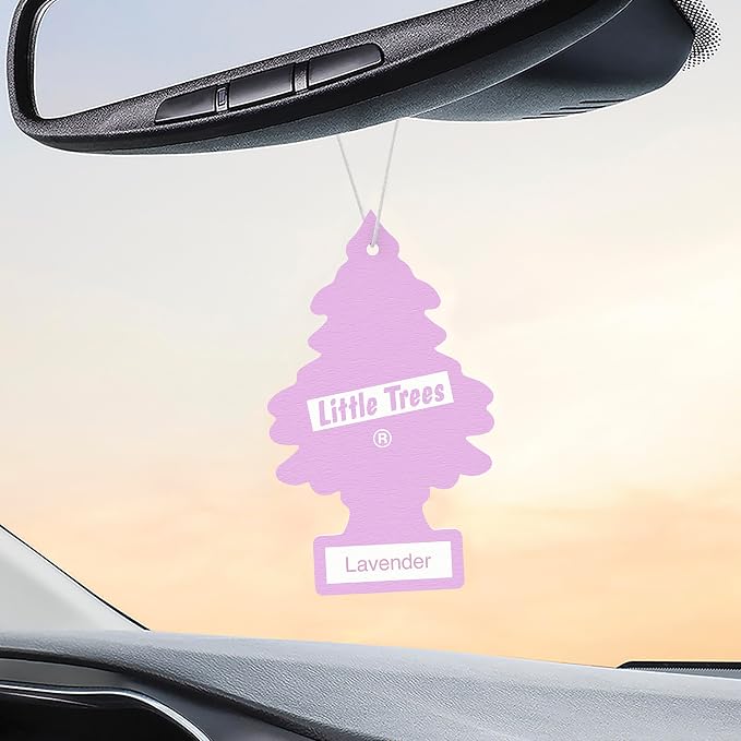 Car Air Freshener | Hanging Tree Provides Long Lasting Scent for Auto and Home | 24 Air Fresheners |Lavender