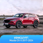 Window Rain Guards for Mazda CX-5 2017 2018 2019 2020 2021 2022 2023 2024 2025 Window Deflectors, Vent Window Visors-4 Pieces