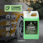 CP Ceramic Protective Wash, Hydrophobic Finish Car Wash Soap, Water Activated Easy To Use Water and Dirt Repelling Cleaner And Finish Treatment, High Gloss Spot Free Shine 64 oz.