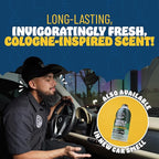 Odor Eliminating Fogger 3 Pack – Black Frost Scent, 3 Oz Each – Set-and-Forget System to Remove Smoke, Pet, Gym, and Food Odors in Cars, Trucks, SUVs