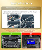 4G+128G Android Car Stereo for Honda CRV 1997-2001 with Wireless CarPlay Android Auto, 9 Inch Touchscreen Car Radio Mirror Link GPS Navigation WiFi Bluetooth FM RDS EQ SWC Backup Camera