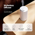 Waterless Diffuser for Essential Oil, Car Diffsuer, Battery Operated Nebulizer, 0.7 Fl Oz/ 20mL, Mini Scent Air Machine, 3 Timers & 3 Mist Levels for Home, Room, Car, Office - AN6 Yogurt