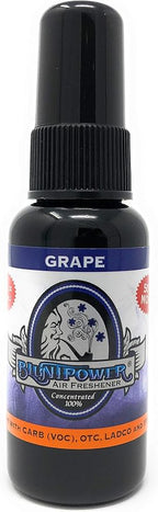 (Grape, 1 Pack) Concentrated Air Freshener for Room and Car Spray - Oil-Based Diffuser Spray Bottle - Long-Lasting Bathroom Spray, Car Freshener, & Odor Eliminator Spray