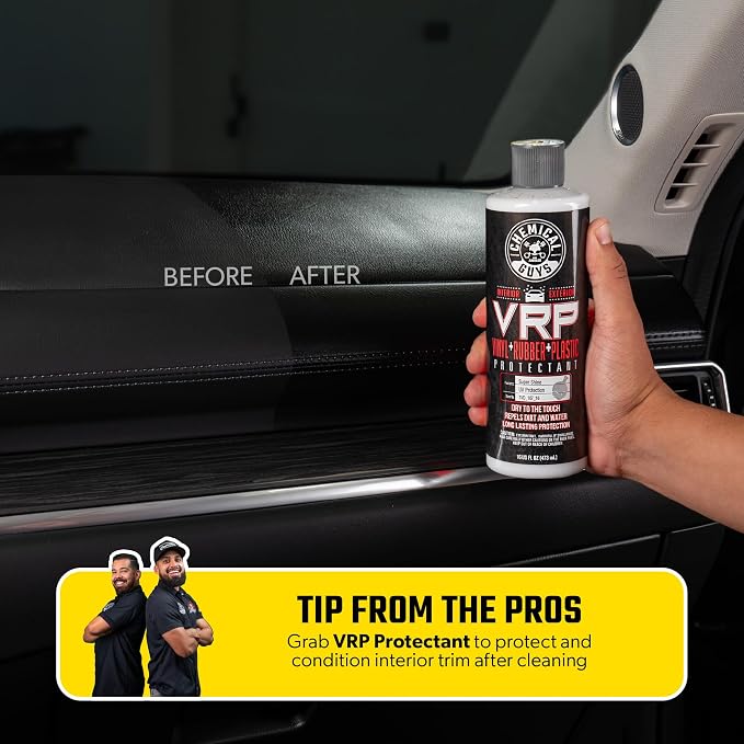 Total Interior Cleaner & Protectant – Interior Cleaner, Cleans & Protects Leather, Vinyl, Plastic, Rubber, Glass with a Streak-Free Finish — Cars, Trucks, SUVs, RVs, 32 oz