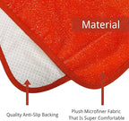 Waterproof Car Seat Cover for Front Seats, Protector for Cars SUVs Trucks, Sweat Towel Seat Covers Bucket for Gym,Workout,Beach,Hiking,Running Swimming(Orange, 1PC)