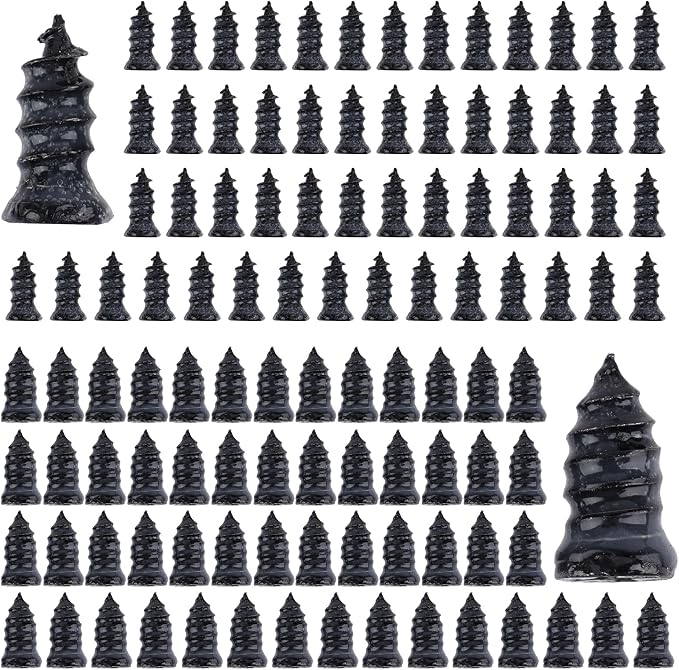 110 PCS Tire Repair Screws, Vacuum Tire Plug Kit Spiral Rubber Nail, Tire Plugs Screw Type Fast Tool Self Screw in Tire Plugs, Tire Repair Kit for Car, Truck, Motorcycle Tire Puncture Repair