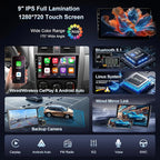 Linux Car Stereo for Toyota Corolla 2008-2012, 9Inch IPS Touchscreen for Corolla Car Radio with Carplay Android Auto Mirror Link FM EQ Backup Camera SWC (for Toyota Corolla 2008-2012)