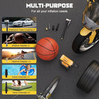 Tire Inflator Air Compressor Compatible with Dewalt 20V Battery, 160 PSI Cordless Portable Electric Air Pump 2026 Bigger LCD Digital Pressure Gauge for Car, Bike, Sport Ball (Tool Only)