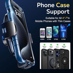 Phone Holders for Your Car [Gooseneck Flexible] Phone Stand for Car Dashboard Windshield Automotive Accessories [Strong Suction Cup] Cell Phone Car Mount for All iPhone Android Smartphone