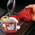 Car Cleaning Gel Putty - Christmas Spice Scented Interior Detailing Tool for Cup Holders, Air Vents & Keyboard - Reusable Auto Detailing Accessories - Dust Remover Goop