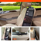 Car Seat Side Organizer, Auto Seat Storage Hanging Bag, Phones, Drink, Stuff Holder with Mesh Pocket for Cars, SUV & Truck