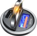 65W USB C Car Charger Fast Charging，12V USB Outlet Accesorios para Carro，Cigarette Lighter USB Charger，Car Phone Charger for iPhone/17/16/15/14/13 Samsung S25 S24 S23Google Android
