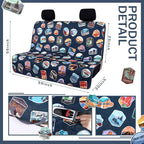 Back Seat Towel Cover for Car Athletic Running Towel Microfiber Bench Seat Cover for Pets Post Workout Sweat Washable Non Slip Automotive Backseat Protector for Outdoor Sport Camping Mat