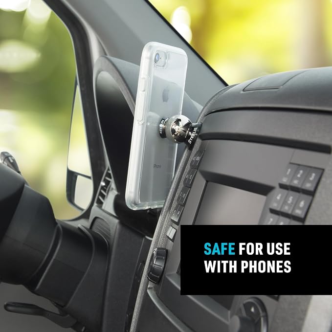 Steelie Original Dash Kit - Magnetic Phone Mount for Car Dashboard - Car Phone Holder with Strong Steelie Magnet & 3M VHB Adhesive