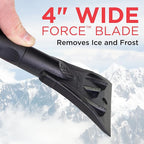 Force 17” 518RFB Snowbrush with Ice Scraper for Car, Single