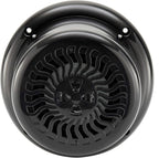RV Flush Mount Speaker | Exterior 5.25" Black Wavy Blue LED | Waterproof (2 Pack)