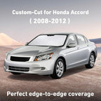 Windshield Sunshade Compatible for Honda Accord 2008-2010 2011 2012, Sun Visor for Front Windshield & Window Sun Shade Cover, UV Heat Blocker & Protector, Car Accessories