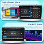 2+64GB Android Car Stereo for Hyundai Sonata 2004-2008 Wireless Carplay Android Auto, 9 Inch Touchscreen Car Radio GPS Navi WiFi Bluetooth Backup Camera FM RDS Radio EQ SWC