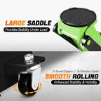 4 Ton Low Profile Floor Jack, Heavy Duty Steel Hydraulic Car Jack with Dual Pistons Quick Lift Pump, Hydraulic Racing Floor Jack, Lifting Range 4.5" to 20", Green