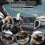 Car Phone Mount for 2022-2026 Toyota Tundra & 2023-2026 Toyota Sequoia, Smart Auto-Clamping on 14" Touchscreen, 15W Wireless Fast Charging, 360° Adjustable, Without Blocking Airflow