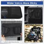 Upgraded Gun Holster with Back Hook, Strong Adhesive Strip, Two Way Mount, Universal Pistol & Mag Holster for Most Pistols, Foldable Gun Holsters with Snap Button, for Daily Storage or Outside Carry