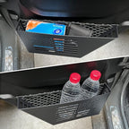 Z8 Metal Rear Door Storage Pockets Compatible with 2018-2024 Jeep Wrangler JL 4XE JLU Rubicon Sport Sahara Gladiator JT Door Side Insert Organizer Storage Box Accessories