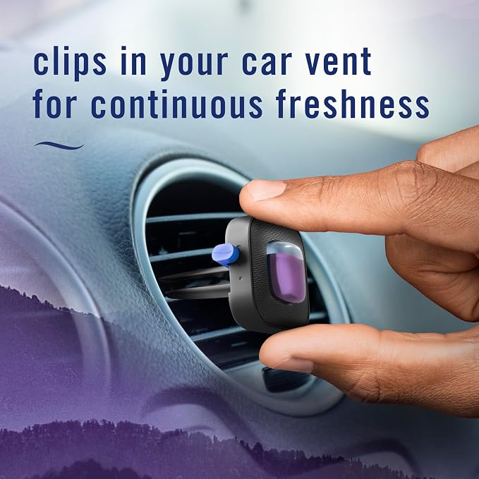 Car Mountain Scent Air Freshener Vent Clip,.07 oz,(Pack of 4)