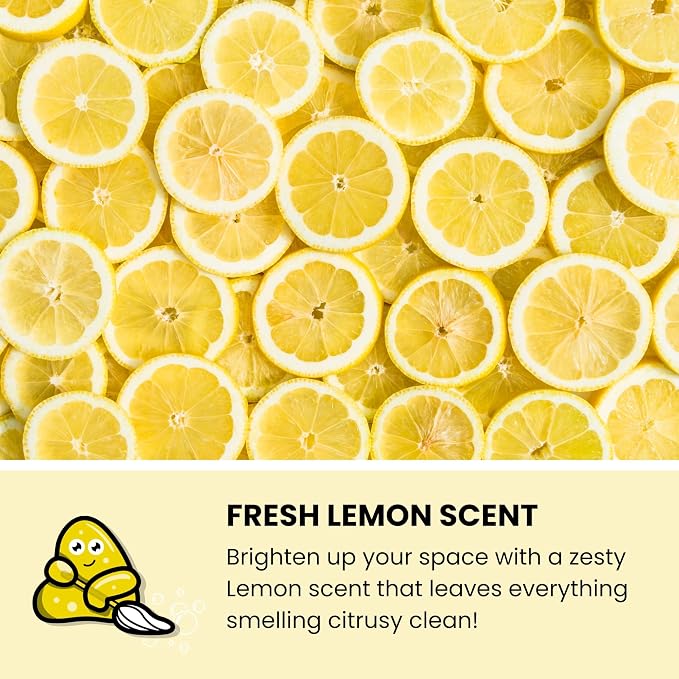 Car Cleaning Gel Putty - 12 Pack Lemon Scented Interior Detailing Tool for Cup Holder, Air Vent & Keyboard - Reusable Auto Detailing Accessories - Dust Remover Goop - Gifts for Men Women