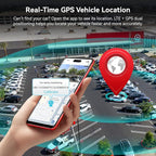4G LTE Dash Cam with Live-Streaming, Anti-Theft Car Security Camera, Instant Alert via App, Cloud & SD Storage, 2K+1080P Front Inside, No Screen, IR Night Vision, 24/7 Parking Mode, GPS, OBD