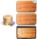 Wooden Car Air Freshener | FSC-Certified Original Wood, Visor Metal Clip, 100% Pure Essential Oils, Long-Lasting Odor Eliminator, 3 Refillable Scents Diffuser for Cars, Trucks, SUVs