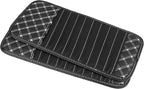 2pcs Car CD Visor Storage Cases Vehicle Sun Visor Organizer with 10 DVD Storage Sleeves Black with White Line