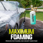 Snow Foam Car Wash Soap & Cleaner Concentrate, Coconut Scent, 1 Gallon - Cleaning Solution for Automotive Vehicles, Vinyl, Aluminum, Wood, & Brick Surfaces, SPX-FCS1G-COC