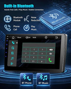 Car Stereo for Hyundai Elantra 2012-2013 9 Inch Car Radio with Bluetooth FM/RDS Carplay Android Auto Mirror Link SWC Backup Camera