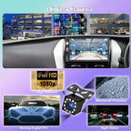 7” Wireless Apple CarPlay Double Din Car Stereo,FM Car Radio,Bluetooth 5.2,IPS Touchscreen 1024 * 600, Backup Camera,EQ Audio,Dual USB+Type-c Charging,Subwoord,Android Auto,Navigation,CarPlay MP5
