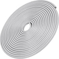 16.4Ft(5M) Long Car Door Edge Guards, U Shape Edge Trim Rubber Seal Protector Car Door Protection Anti-Collision Rubber Clips Easy to Cut No Need Adhesive Fit for Most Vehicles| Grey