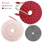 CT Sounds 1/0 Gauge CCA Complete Amp Wiring Install Kit, AMPKIT-0GA-PRO