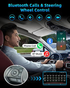 Car Radio Stereo for Jeep Compass Patriot 2010-2016 with Wireless CarPlay Android Auto, 10 inch Touchscreen Car Stereo with Bluetooth5.0,Android 13, 5G WiFi,FM,GPS,Backup Camera,SWC,Mirror Link