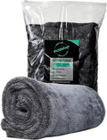 Drying Microfiber Towel Large 24x35 Inch 1400 GSM, Edgeless Scratch-Free, Twisted Loop, Super Absorbent, Professional Grade Material, Heavy-Duty, Soft Durable, Car Drying Towel,