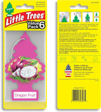 Car Air Freshener | Hanging Tree Provides Long Lasting Scent for Auto and Home | 24 Air Fresheners |Dragon Fruit