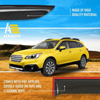 Extra Durable Window Deflectors Tape-On Window Visors Rain Guards Fit for Outback 2015-2019, Sun Visors, Wind Vent for Shades, Exterior Car Accessories - 4pcs. AG0876