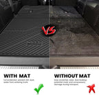 Trunk Mat with Backrest Mat 2015-2020 for Chevrolet Chevy Suburban/GMC Yukon XL(Not Fit Yukon)/Cadillac Escalade ESV(Only Escalade ESV, Not Fit Escalade), All Weather TPE Mat