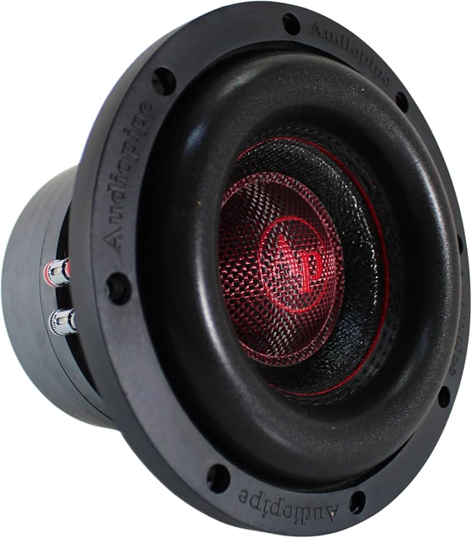 6" Quad Stack Composite Cone Subwoofer (TXX-BDC-IV-6), Superior Performance, 500W, 2.5" BASV Voice Coil, 4 Magnets, Non-Press Paper Cone, Aluminum Basket, Multi-Connect, 2 x 4 Ohm