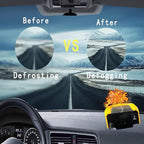 12 Volt Heater For Car 150W Fast Heating Cooling Fan Defogger & Defroster 360° Rotation Portable Car Heater That Plugs Into Cigarette Lighter Small Air Heat 202514