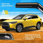 Extra Durable Window Deflectors in-Channel Window Visors Rain Guards Fit for Toyota Corolla Cross 2022-2026, Sun Visors, Wind Vent for Shades, Exterior Car Accessories - 4pcs. AG0493